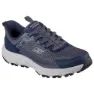 Navy synthetic / textile / trim