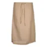 SKHOOP Women's Linnea Long Skirt, Kakhi