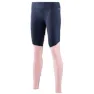 SKINS Women's DNAmic Soft Long Tights, Cameo Pink/Navy Blue