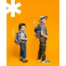 Skip Hop Gnistan Stil Liten Raket Ryggsäck, Multicolor