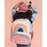 Skip Hop Gnistan Stil Liten Regnbåge Ryggsäck, Multicolor