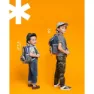 Skip Hop Gnistan Stil Stor Raket Ryggsäck, Multicolor