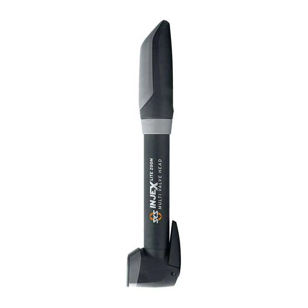 SKS Airspeed Injex Lite Plastic All Valves Mini Pump, Black, One Size