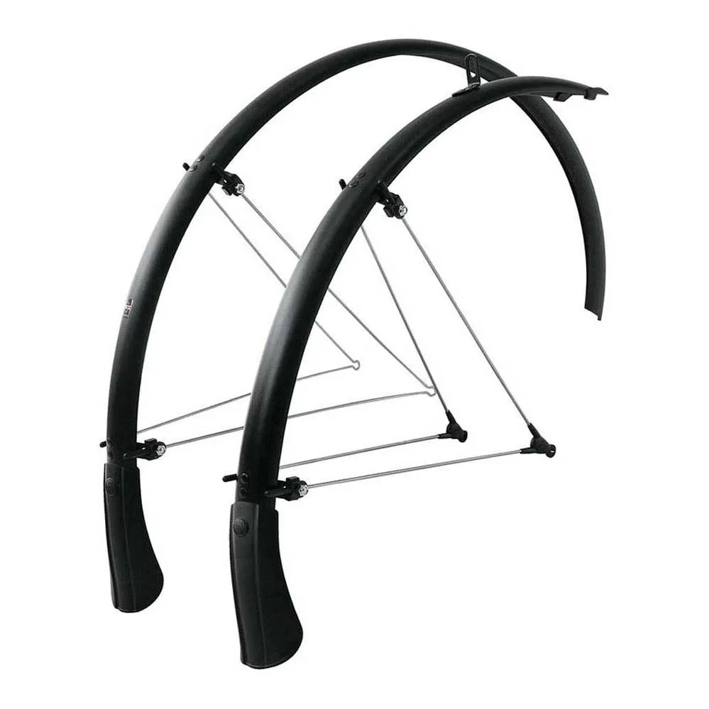 SKS Bluemels 35 Mm 28´´ Skärmset, Matt black, 28" - 700