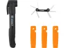 SKS Germany Set Minipumpe / Multitool / Reifenheber, Black, 85psi