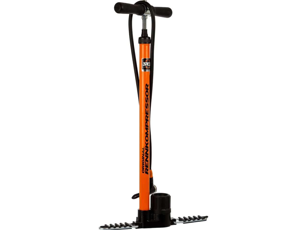 SKS Rennkompressor Standpumpe mit E.V.A.-Kopf, Black, One Size