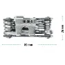 Skuad 11 Multiverktyg, Silver, One Size
