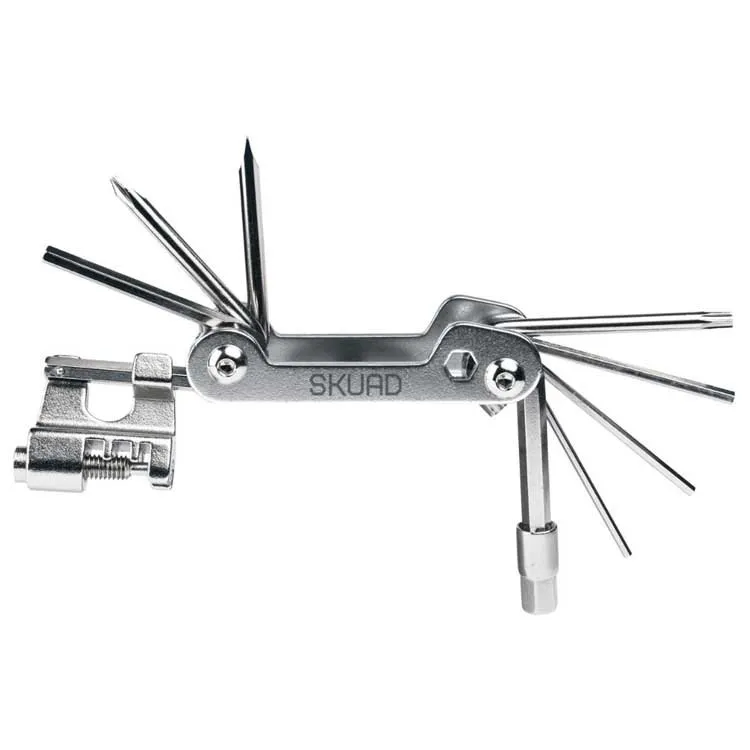 Skuad 11 Multiverktyg, Silver, One Size