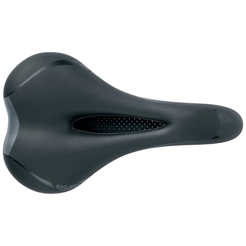 Skuad Alaska Cykelsadel, Black, 160mm