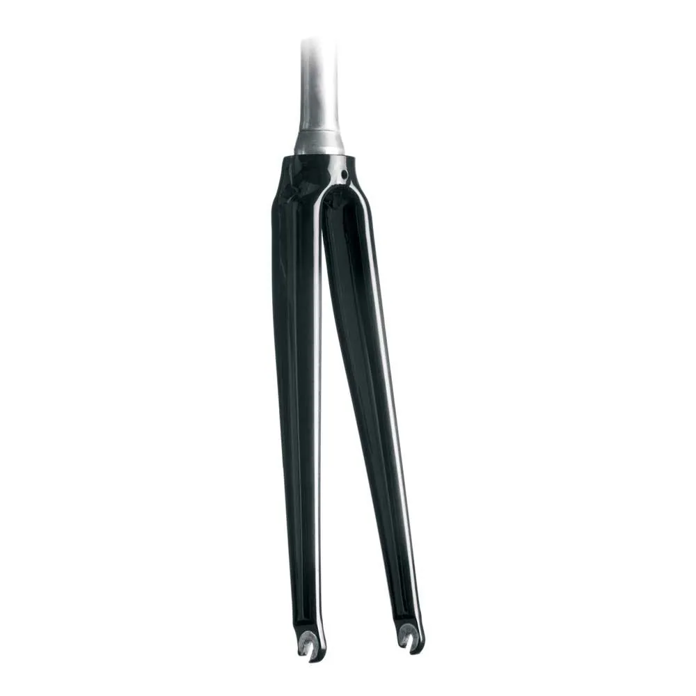 Skuad Alu/carbon Tapered Väggaffel, Black, 28" - 700C, Rigid