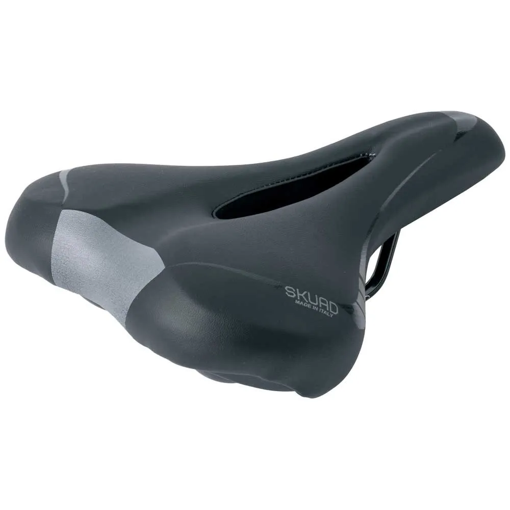 Skuad Denver Cykelsadel, Black, 205mm