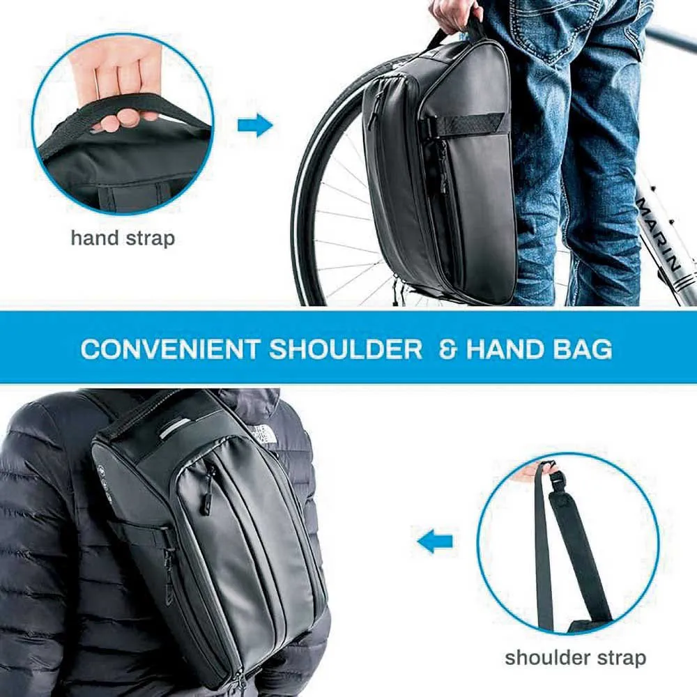 Skuad Explorer Sadeltaske 9.5l, Black, One Size