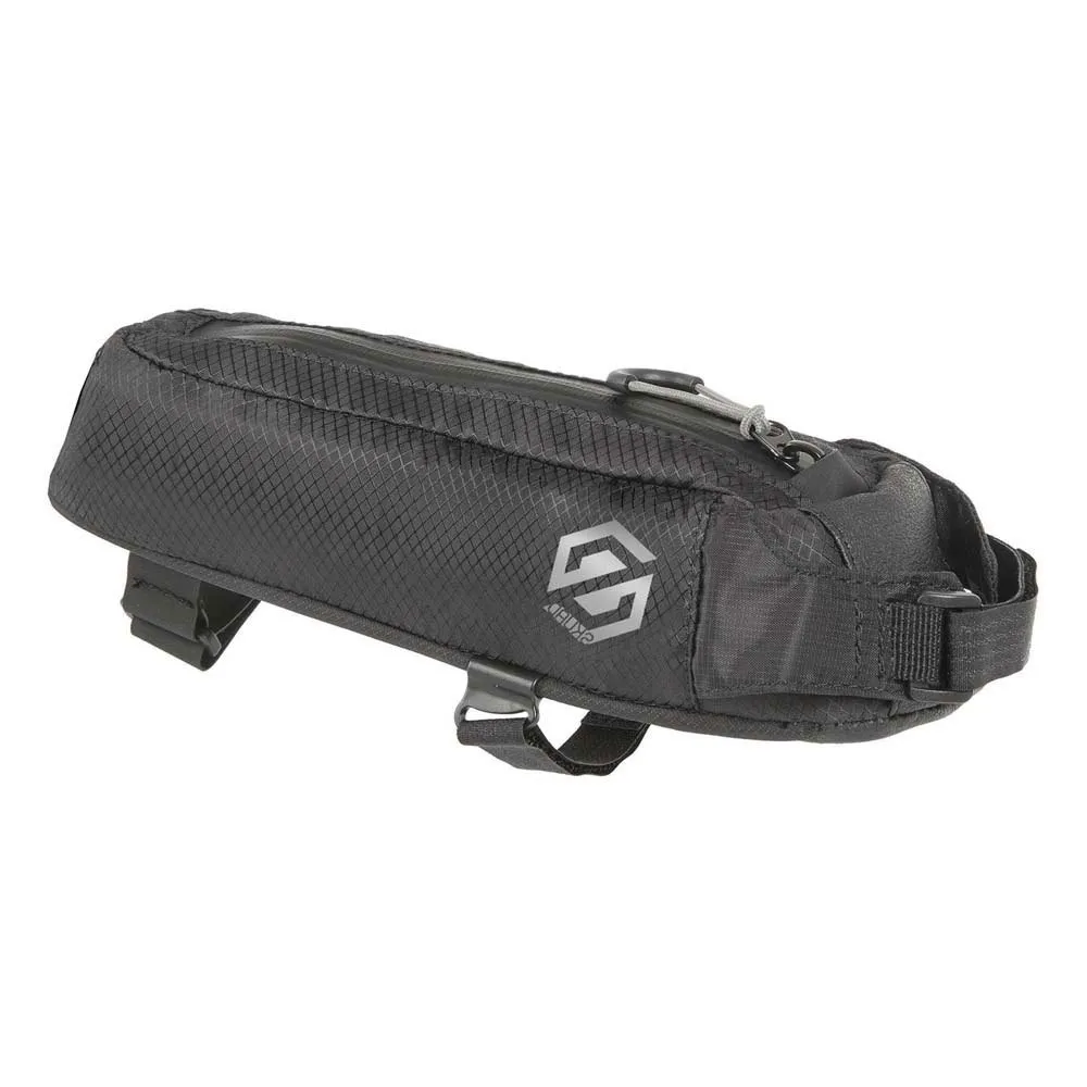 Skuad Top Tube Ramväska, Black, One Size