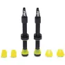 SLICY Rocket 50mm Tubeless Ventiler 2 Enheter, Black / yellow, One Size