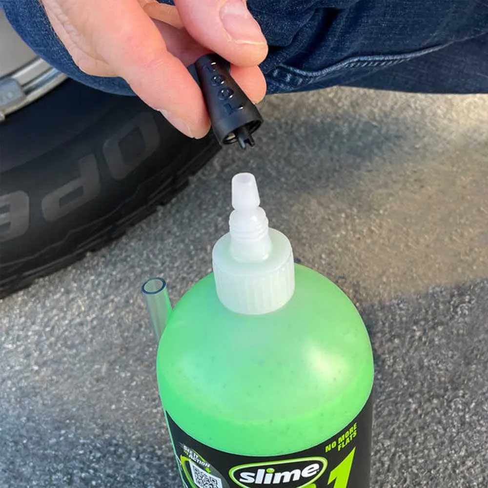 Slime 2 In 1 Tubeless 946ml Slanglöst Tätningsmedel, Green, One Size