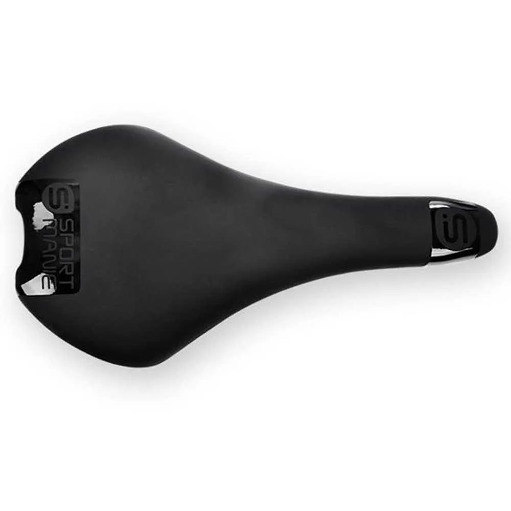 Smanie Gp Sport Cykelsadel, Black, 142mm