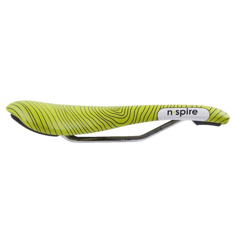 Smanie N-spire Chromoly Cykelsadel, Green, 146mm