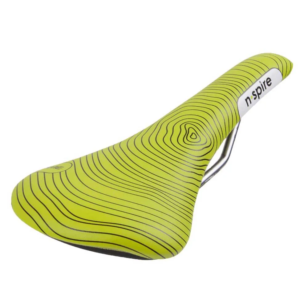 Smanie N-spire Chromoly Cykelsadel, Green, 146mm