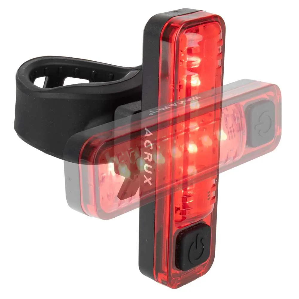 Smart Acrux Bakljus, Black / red, 10 Lumens