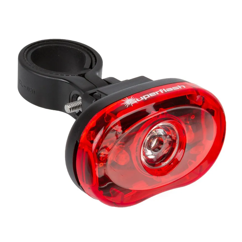 Smart Led 0.5w Cykellampset, Black, One Size