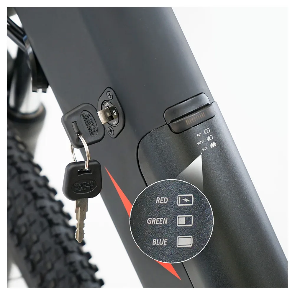 Smart Senda Elcykel Mtb, Black, One Size