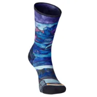 SmartWool Athlete Edition Run Print Crew Strumpor female SmartWool Athlete Edition Run Print Crew Strumpor female