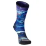 SmartWool Athlete Edition Run Print Crew Strumpor female, Multicolour