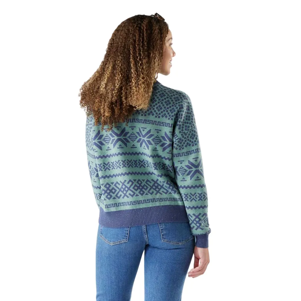 SmartWool Edgewood Heritage Crew Tröja, Arctic green