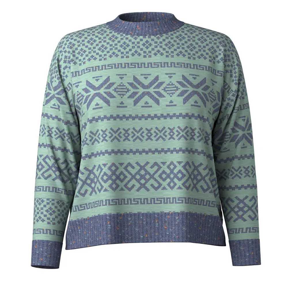 SmartWool Edgewood Heritage Crew Tröja, Arctic green