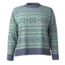 SmartWool Edgewood Heritage Crew Tröja, Arctic green