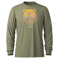 SmartWool Geometric Bear Graphic T-shirt Med Lång ärm SmartWool Geometric Bear Graphic T-shirt Med Lång ärm