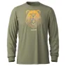 SmartWool Geometric Bear Graphic T-shirt Med Lång ärm