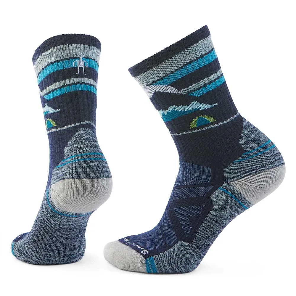 SmartWool Hike Light Cushion Mountain Moon Crew Strumpor