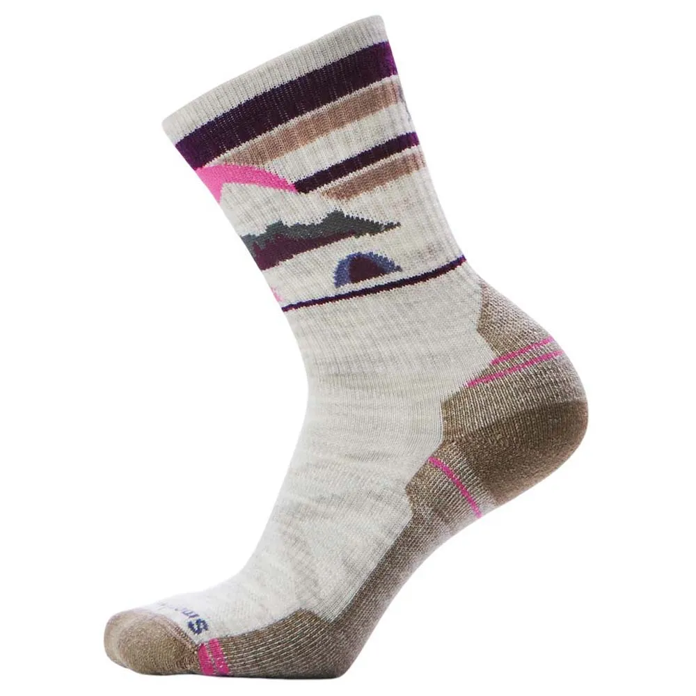 SmartWool Hike Light Cushion Mountain Moon Strumpor, Ash