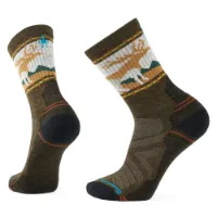 SmartWool Hike Light Cushion Mountain Moose Crew Strumpor SmartWool Hike Light Cushion Mountain Moose Crew Strumpor