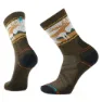 SmartWool Hike Light Cushion Mountain Moose Crew Strumpor