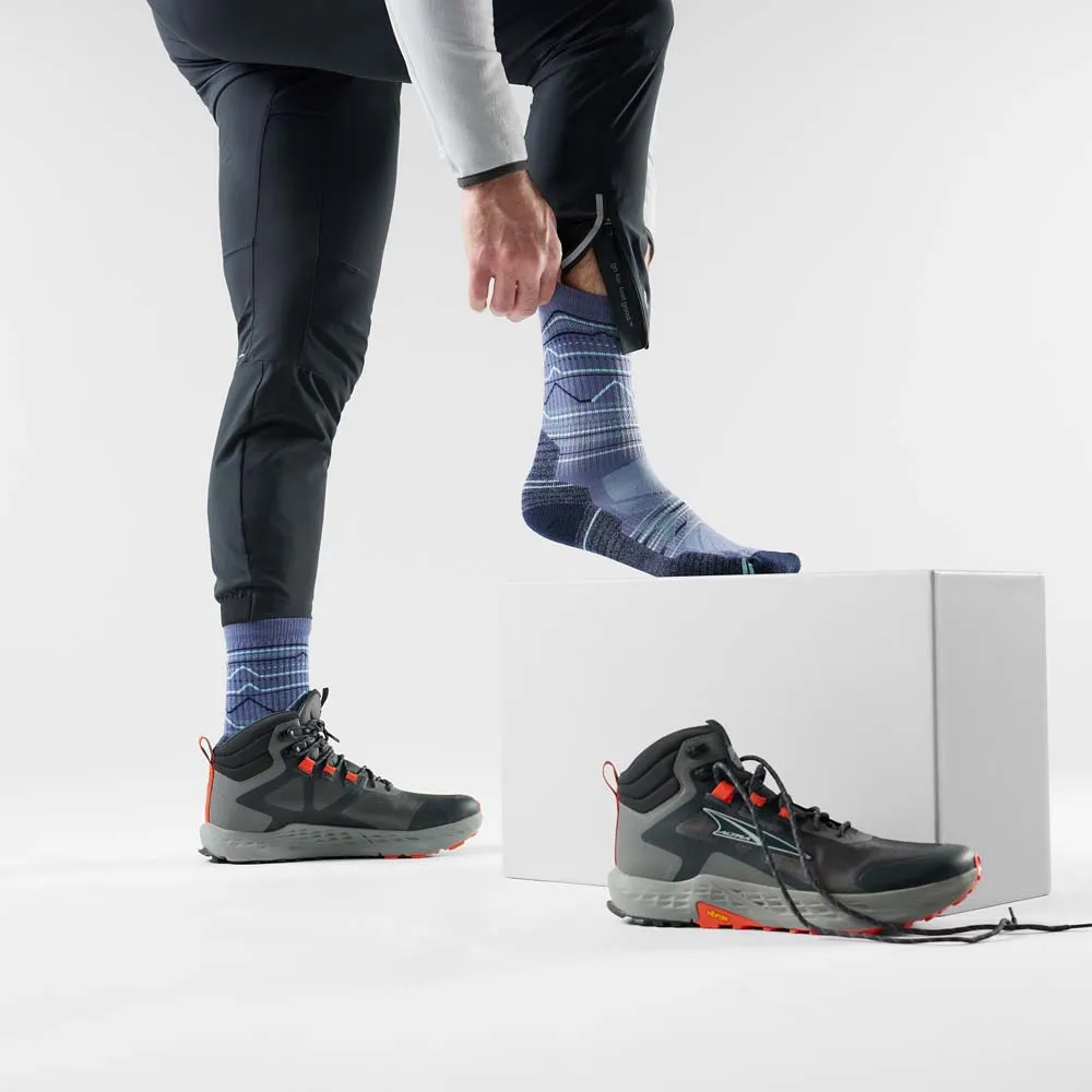 SmartWool Hike Light Cushion Mountain Range Crew-strumpor