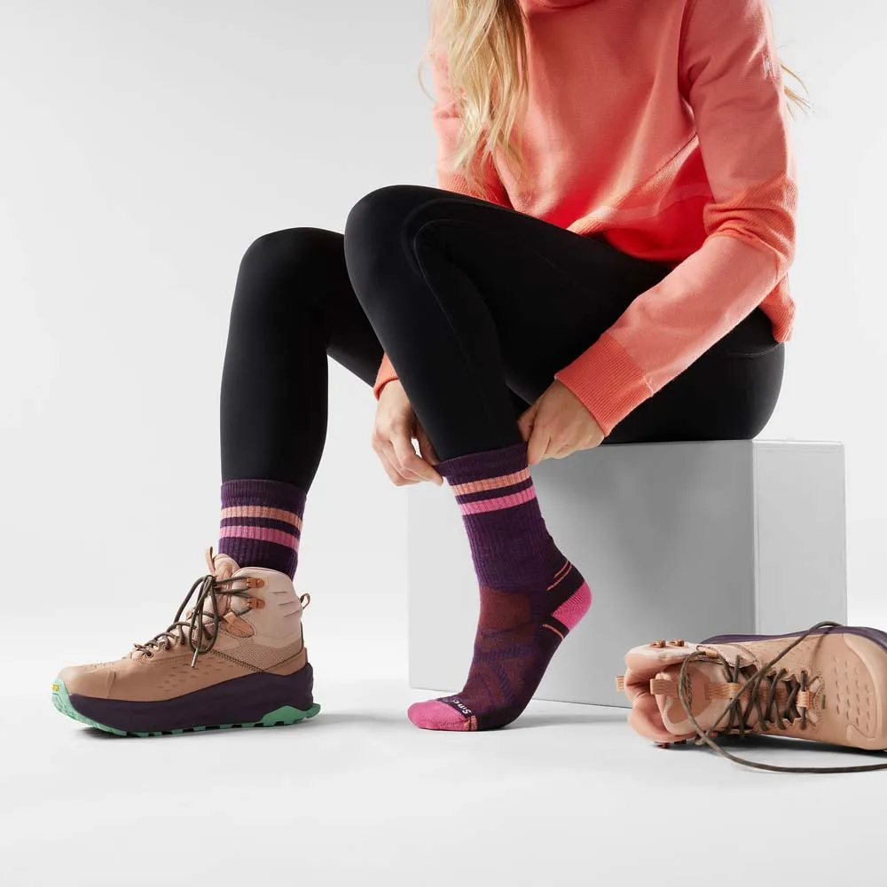 SmartWool Hike Light Cushion Tube Stripe Crew-strumpor
