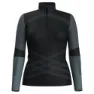 SmartWool Intraknit Thermal Merino Colorblock Halv Dragkedja Tröja, Black