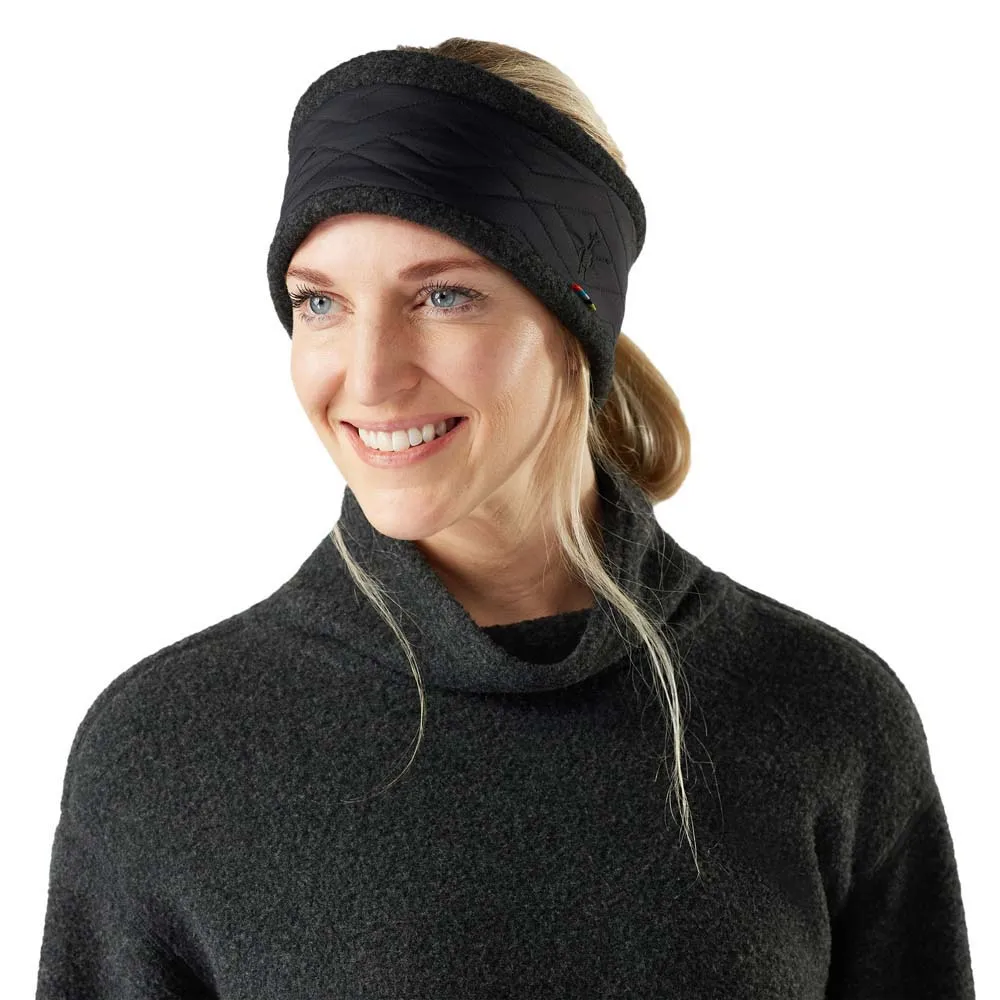 SmartWool Quilted Fleece Hårband male, Black