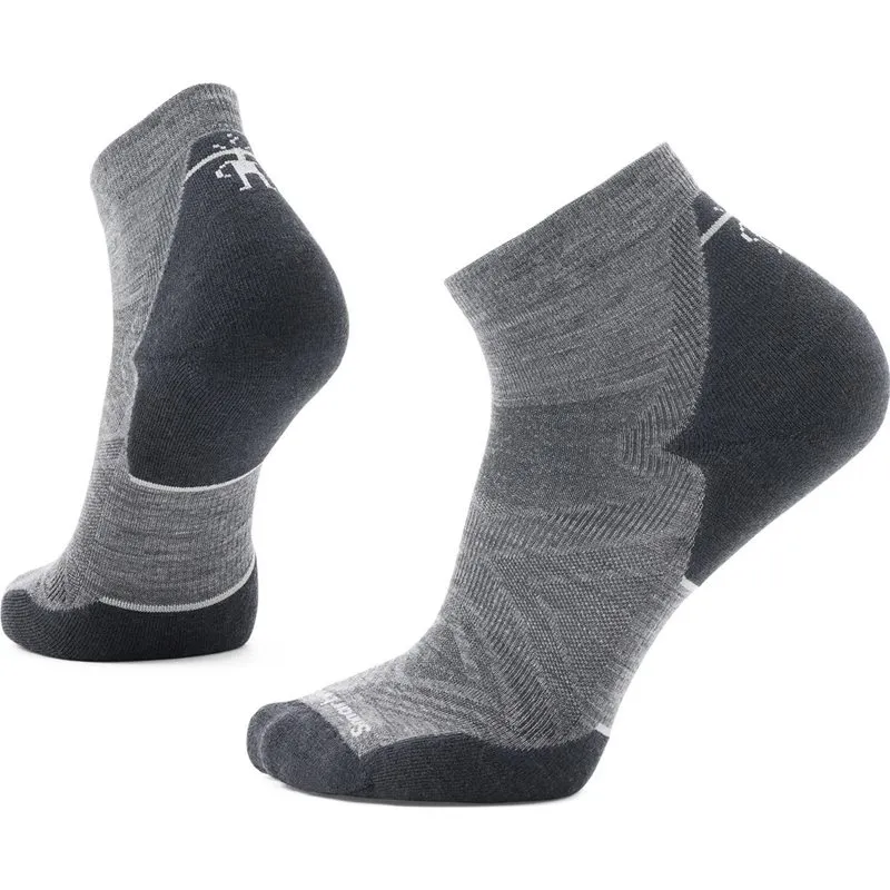 SmartWool Run Targeted Cushion Ankle Socks, Medium gray SmartWool Run Targeted Cushion Ankle Socks, Medium gray