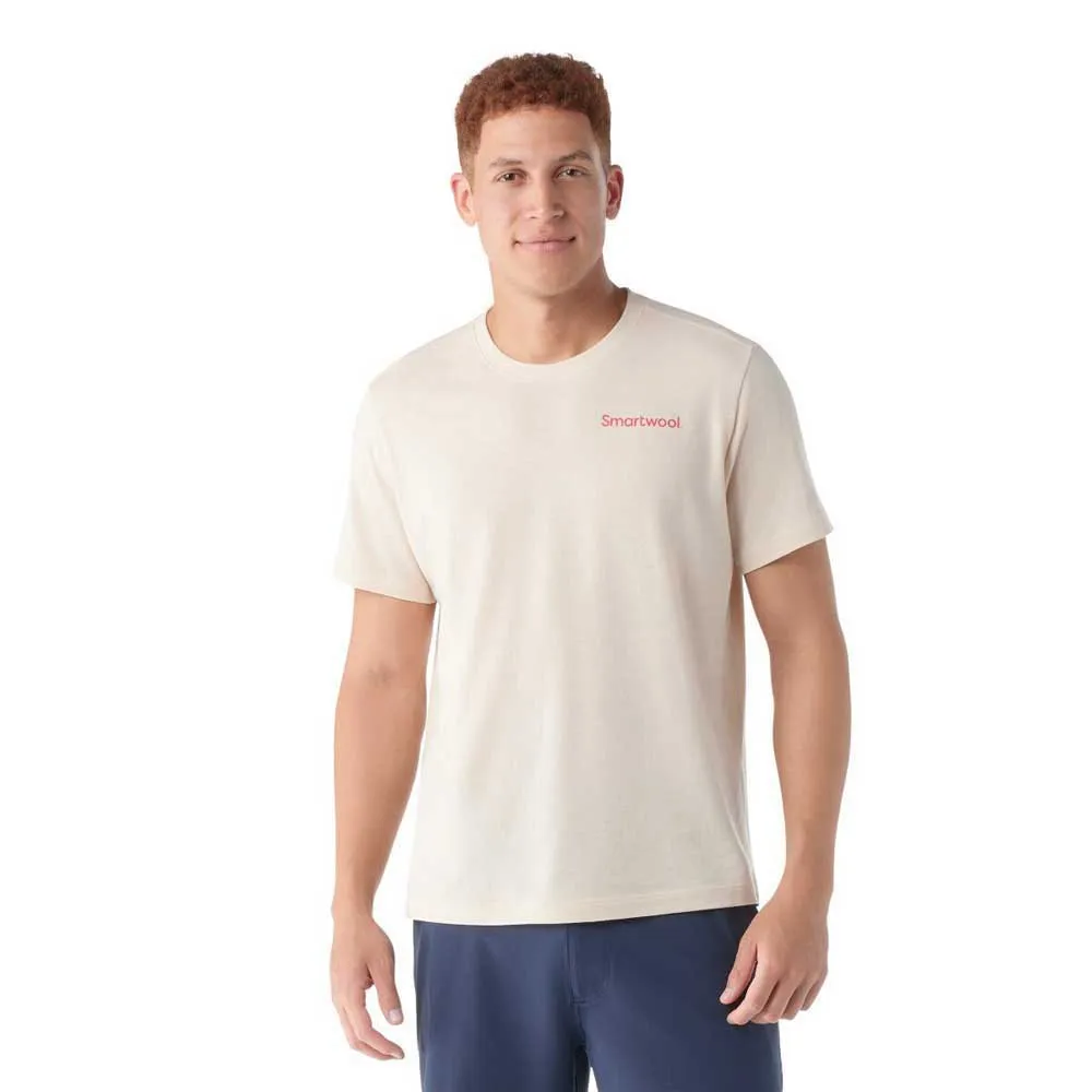 SmartWool Seratonin River Graphic Slim Fit T-shirt Med Korta ärmar