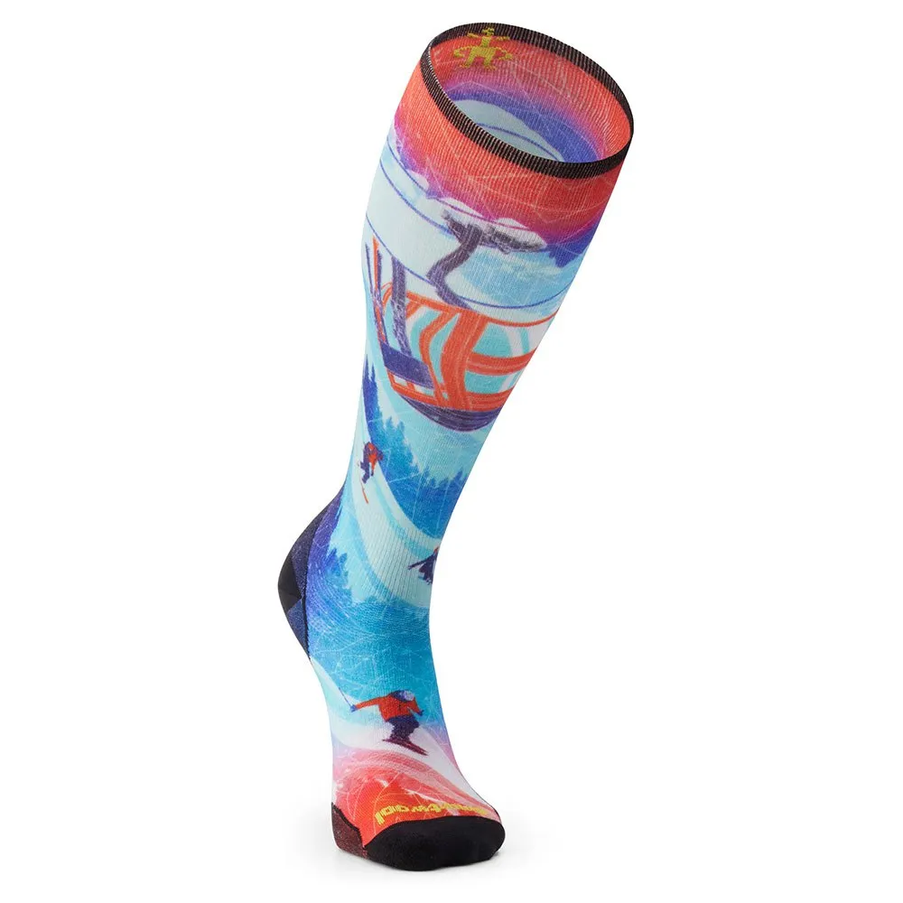 SmartWool Ski Day Strumpor, Laguna blue
