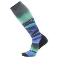 SmartWool Ski Targeted Cushion Compression Print Otc Strumpor