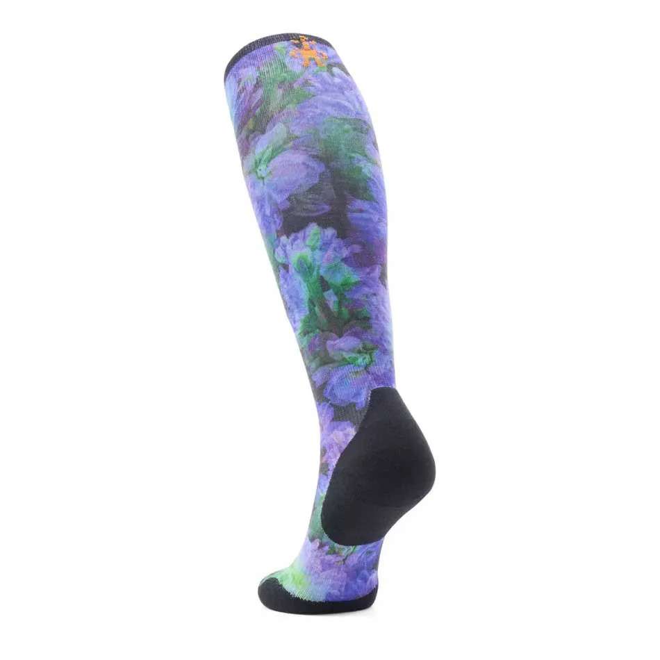 SmartWool Ski Targeted Cushion Lotus Print Otc Strumpor