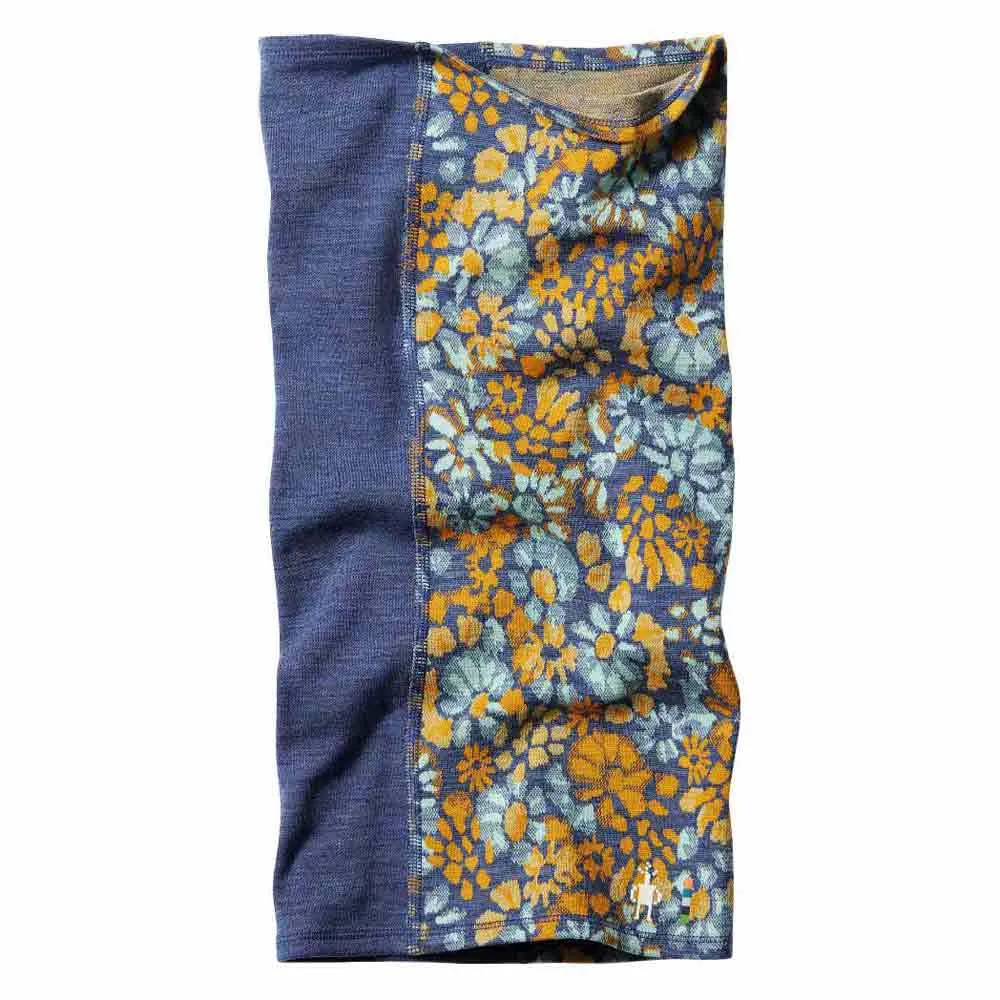 SmartWool Thermal Merino Colorblock Halsvärmare, Nightfall blue floral