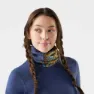 SmartWool Thermal Merino Colorblock Halsvärmare, Nightfall blue floral