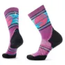 SmartWool Trail Run Targeted Cushion Sunset Trail Crew-strumpor, Meadow mauve