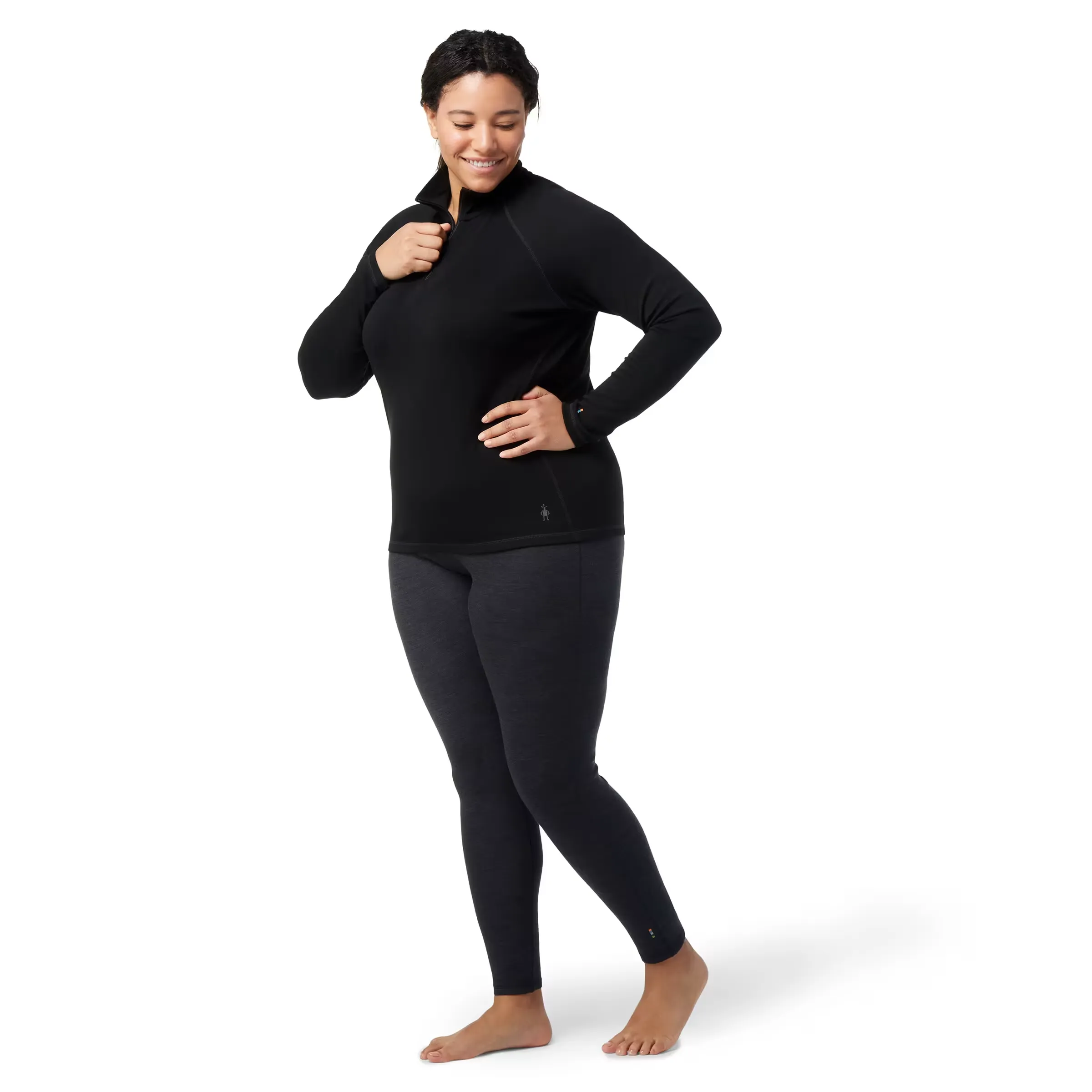 SmartWool Women's Classic Thermal Merino Base Layer 1/4 Zip Boxed SmartWool Women's Classic Thermal Merino Base Layer 1/4 Zip Boxed