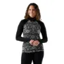 Black deco floral